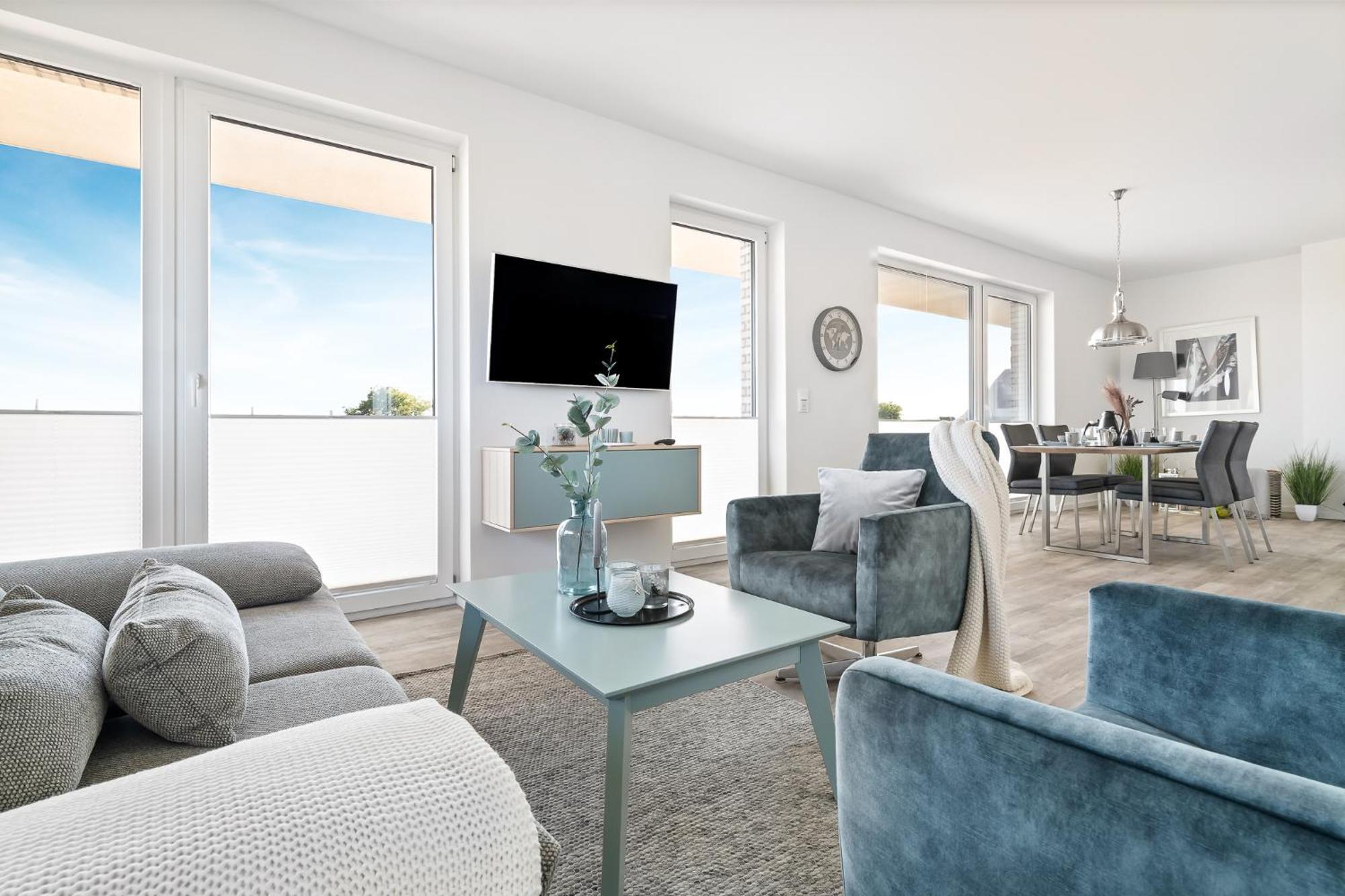Beachterracefour- Eg, Meerblick, Terrasse, Kamin, Sauna Olpenitz Buitenkant foto