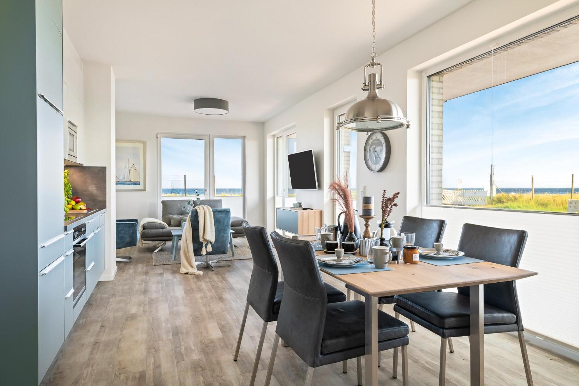 Beachterracefour- Eg, Meerblick, Terrasse, Kamin, Sauna Olpenitz Buitenkant foto